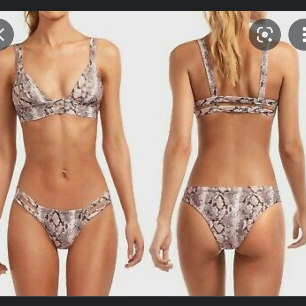 Vitamin a snakeskin bikini